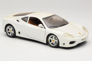 Ferrari 360 Modena ホワイト Bburago 1:18 3368-W1 メタル - 画像 6/8