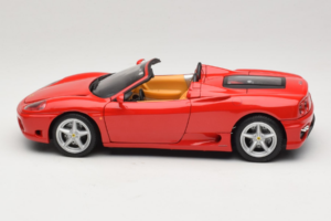 Ferrari 360 Spider レッド Hot Wheels 1:18 27774-M1 メタル - 画像 4/8