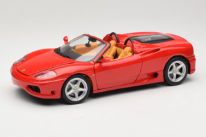 Ferrari 360 Spider レッド Hot Wheels 1:18 27774-M1 メタル