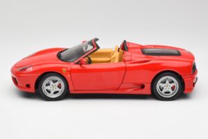 Ferrari 360 Spider レッド Hot Wheels 1:18 57310 メタル - 画像 4/8