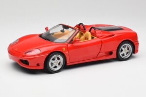 Ferrari 360 Spider レッド Hot Wheels 1:18 57310 メタル