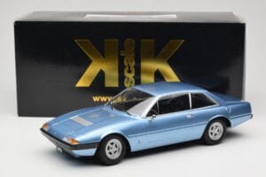 Ferrari 365 GT4 2+2 ブルー KK-Scale 1:18 KKDC180162 メタル - 画像 6/6