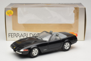 Ferrari 365 GTB/4 Daytona カブリオレ ブラック Techno Giodi 1:18 40011-B1 メタル - 画像 8/8