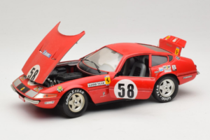 Ferrari 365 GTB/4 Daytona Berlinetta #58 レッド Techno Giodi 1:18 40011 メタル - 画像 2/8