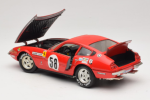Ferrari 365 GTB/4 Daytona Berlinetta #58 レッド Techno Giodi 1:18 40011 メタル - 画像 5/8