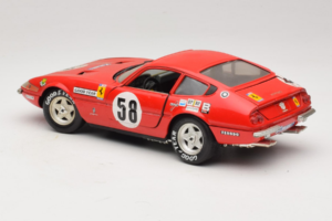 Ferrari 365 GTB/4 Daytona Berlinetta #58 レッド Techno Giodi 1:18 40011 メタル - 画像 7/8