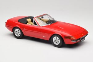 Ferrari 365 GTB/4 Daytona Spyder Series II Rosso Dino KK-Scale 1:18 KKDC180621 メタル - 画像 4/6