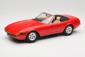 Ferrari 365 GTB/4 Daytona Spyder Series II Rosso Dino KK-Scale 1:18 KKDC180621 メタル