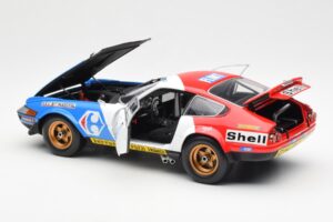 Ferrari 365 GTB/4 #39 J-C. Andruet / Lena 24 Hours of Le Mans 1972 Kyosho 1:18 08164E メタル - 画像 5/8