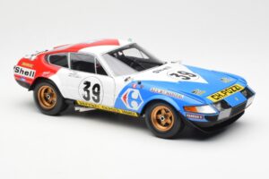 Ferrari 365 GTB/4 #39 J-C. Andruet / Lena 24 Hours of Le Mans 1972 Kyosho 1:18 08164E メタル - 画像 6/8