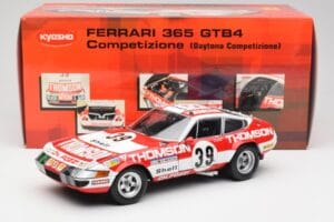 Ferrari 365 GTB4 Competizione #39 1973 Kyosho 1:18 08164F メタル - 画像 8/8