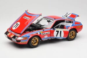 Ferrari 365 GTB4 Competizione #71 24 Hours of Le Mans 1974 Kyosho 1:18 08164A メタル - 画像 2/8
