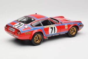 Ferrari 365 GTB4 Competizione #71 24 Hours of Le Mans 1974 Kyosho 1:18 08164A メタル - 画像 3/8