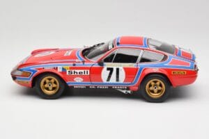 Ferrari 365 GTB4 Competizione #71 24 Hours of Le Mans 1974 Kyosho 1:18 08164A メタル - 画像 4/8