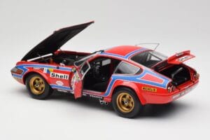 Ferrari 365 GTB4 Competizione #71 24 Hours of Le Mans 1974 Kyosho 1:18 08164A メタル - 画像 5/8