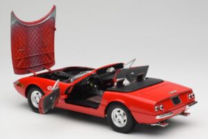 Ferrari 365 GTS レッド Solido 1:18 8017 メタル - 画像 5/8