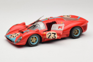 Ferrari 412P #23 W. Mairesse / J. Beurlys Le Mans 1967 レッド Revell 1:18 48826 メタル - 画像 2/8