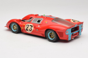 Ferrari 412P #23 W. Mairesse / J. Beurlys Le Mans 1967 レッド Revell 1:18 48826 メタル - 画像 7/8