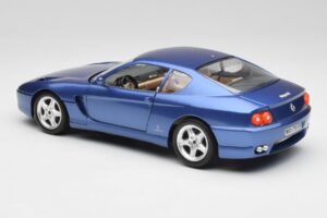 Ferrari 456 GT Blu Pozzi Bburago 1:18 3036-M3 メタル - 画像 7/8