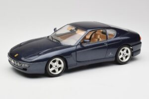 Ferrari 456 GT ブルー Bburago 1:18 3036 メタル