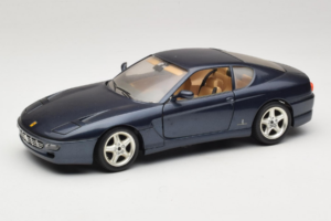 Ferrari 456 GT ブルー Bburago 1:18 3036-B1 メタル