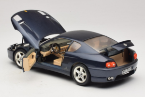 Ferrari 456 GT ブルー Bburago 1:18 3036-B1 メタル - 画像 5/8
