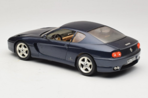 Ferrari 456 GT ブルー Bburago 1:18 3036-B1 メタル - 画像 7/8