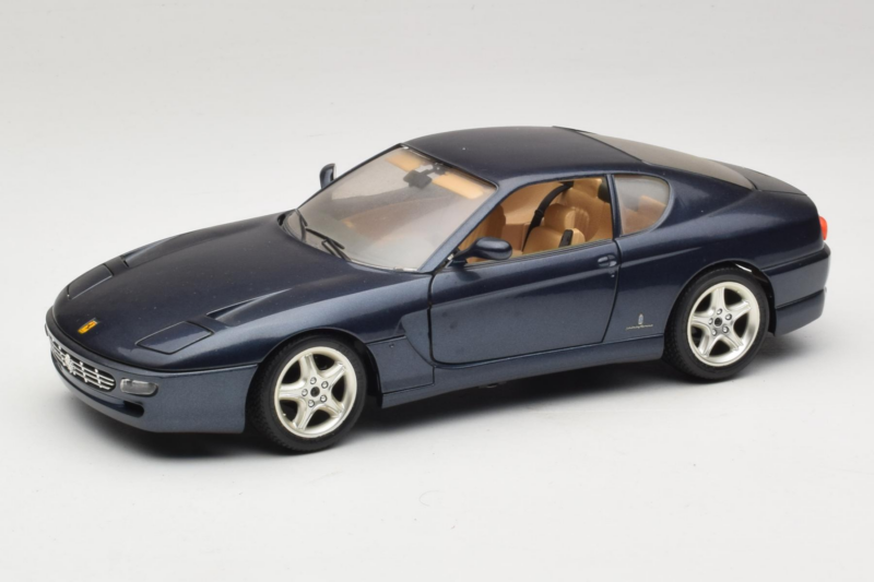 Ferrari 456 GT ブルー Bburago 1:18 3036-B1 メタル