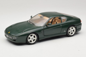 Ferrari 456 GT ダークグリーン Bburago 1:18 3046-GR1 メタル