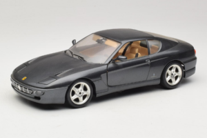 Ferrari 456 GT グレー メタリック Bburago 1:18 3036-G1 メタル
