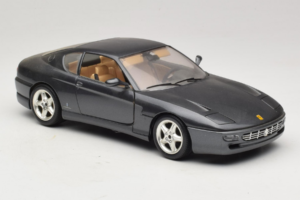 Ferrari 456 GT グレー メタリック Bburago 1:18 3036-G1 メタル - 画像 6/8