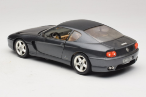 Ferrari 456 GT グレー メタリック Bburago 1:18 3036-G1 メタル - 画像 7/8