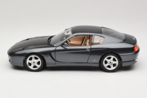 Ferrari 456 GT グレー メタリック スペシャルカラー Bburago 1:18 3036D メタル - 画像 4/8