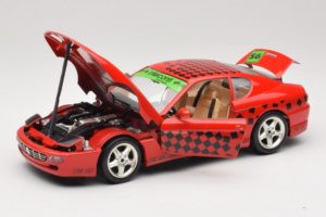 Ferrari 456 GT Interconti Car HiFi レッド Bburago 1:18 3036-D メタル - 画像 2/8