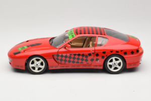Ferrari 456 GT Interconti Car HiFi レッド Bburago 1:18 3036-D メタル - 画像 4/8