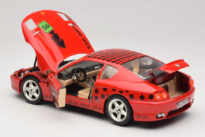 Ferrari 456 GT Interconti Car HiFi レッド Bburago 1:18 3036-D メタル - 画像 5/8