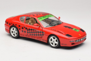 Ferrari 456 GT Interconti Car HiFi レッド Bburago 1:18 3036-D メタル - 画像 6/8