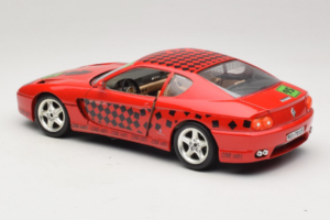 Ferrari 456 GT Interconti Car HiFi レッド Bburago 1:18 3036-D メタル - 画像 7/8