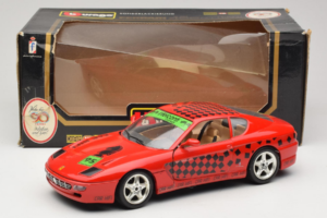 Ferrari 456 GT Interconti Car HiFi レッド Bburago 1:18 3036-D メタル - 画像 8/8