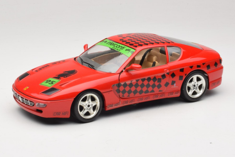 Ferrari 456 GT Interconti Car HiFi レッド Bburago 1:18 3036-D メタル