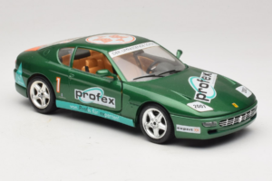 Ferrari 456 GT Profex #1 グリーン 1992 Bburago 1:18 3336-GR1 メタル - 画像 6/8