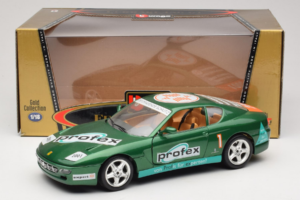 Ferrari 456 GT Profex #1 グリーン 1992 Bburago 1:18 3336-GR1 メタル - 画像 8/8