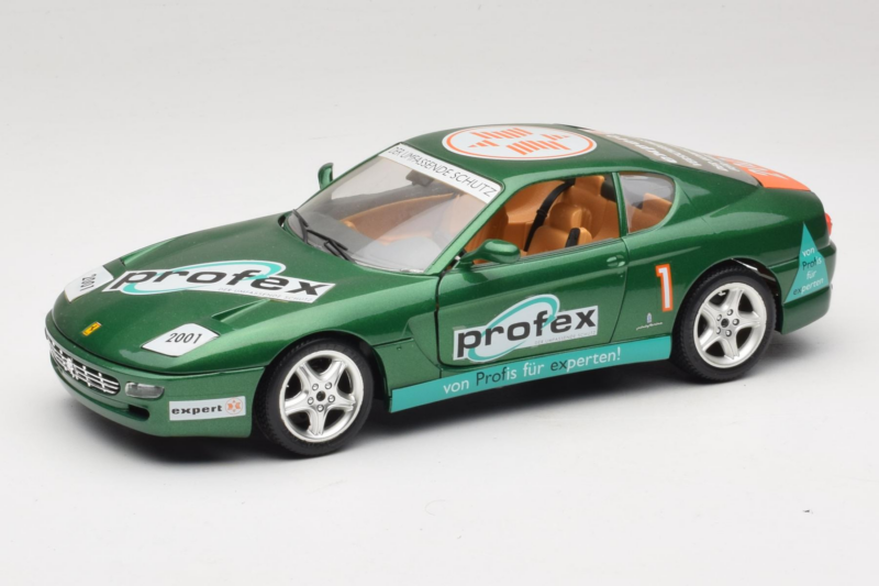 Ferrari 456 GT Profex #1 グリーン 1992 Bburago 1:18 3336-GR1 メタル