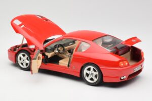 Ferrari 456 GT レッド Bburago 1:18 3036-M1 メタル - 画像 5/8