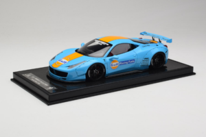 Ferrari 458 LB Works Gulf Blue Orange BBA 1:18 REMC033 レジン - 画像 2/7