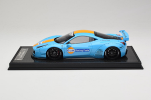 Ferrari 458 LB Works Gulf Blue Orange BBA 1:18 REMC033 レジン