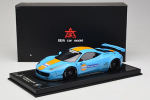 Ferrari 458 LB Works Gulf Blue Orange BBA 1:18 REMC033 レジン - 画像 7/7