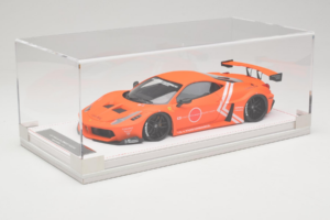 Ferrari 458 Liberty Walk LB-Silhouette WORKS GT オレンジ IVY 1:18 REMC002 レジン - 画像 2/6