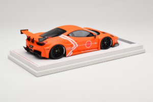 Ferrari 458 Liberty Walk LB-Silhouette WORKS GT オレンジ IVY 1:18 REMC002 レジン - 画像 3/6
