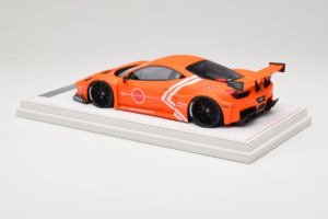 Ferrari 458 Liberty Walk LB-Silhouette WORKS GT オレンジ IVY 1:18 REMC002 レジン - 画像 5/6